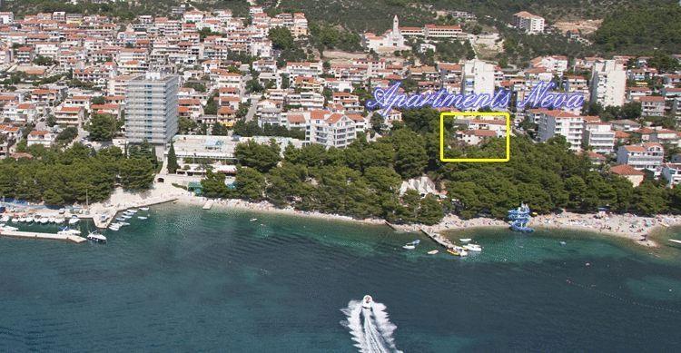 Apartments Neva Makarska Eksteriør billede